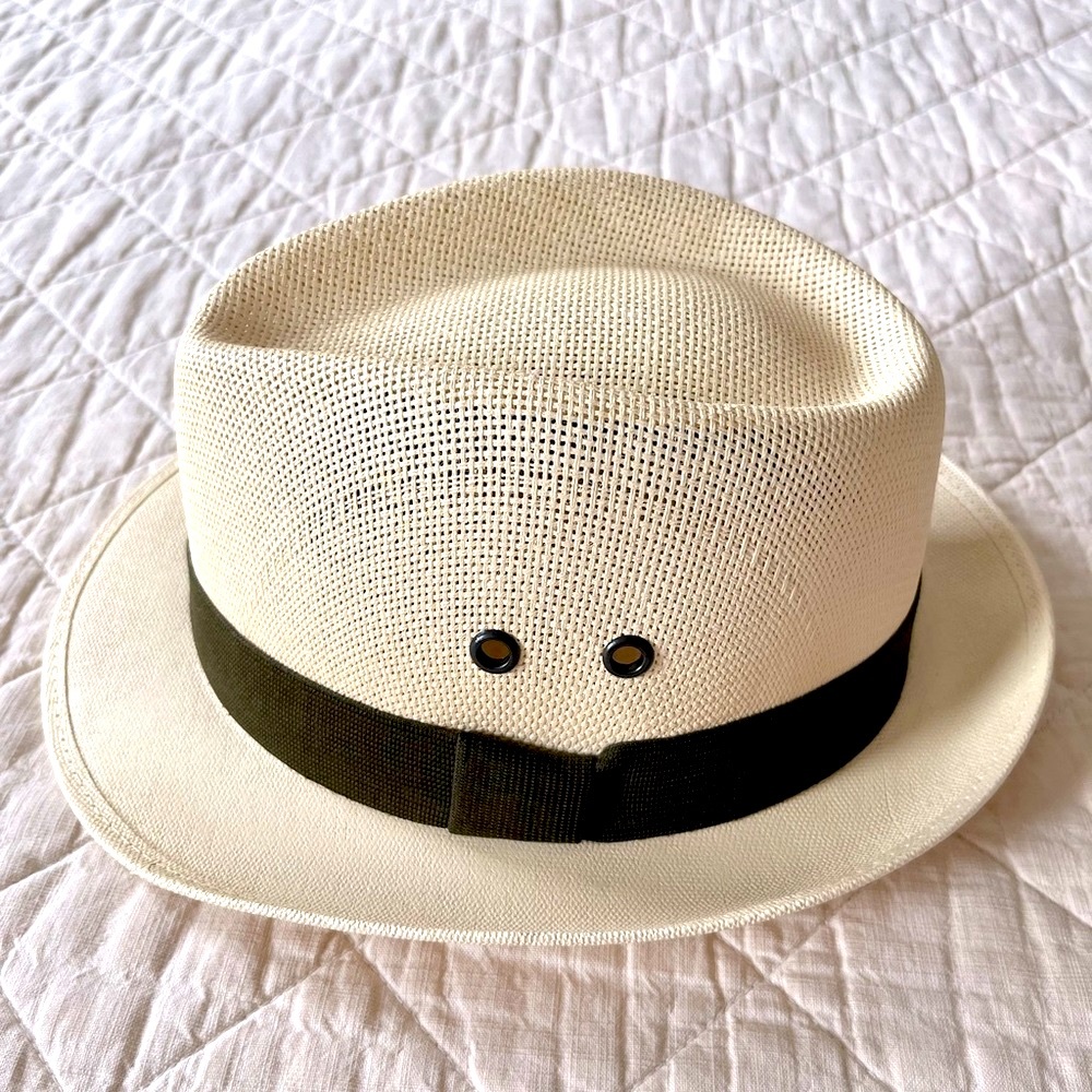 Handcrafted Hard Straw Panama Hat